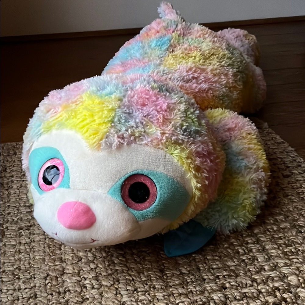 Target Pink and Yellow Stuffed big Animal Plush